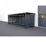 Abri ouvert 2 x 5 m Modèle roseau