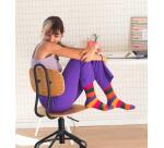 Calcetines "No hay opo sin dramas, ni plaza sin ganas" talla 42-46
