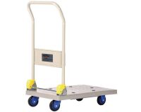 Prestar® Chariot pliable plateau polypropylène 150 kg 710 x 455 mm