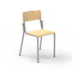 Fabiano school chair in beech H 38 cm Size T4 - primary (P1/P2)