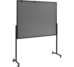 Tableau multi-usages XL PREMIUM - Tableau blanc / Feutrine gris - Legamaster