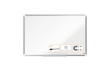 Pizarra NOBO Premium Plus acero lacado 900x600mm, blanco
