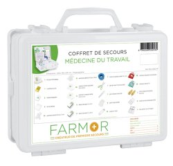 Coffret de secours Médecine du travail