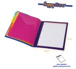 Trieur plastique extensible Business HAPPY FLUO - Viquel  6 compartiments – Format A4