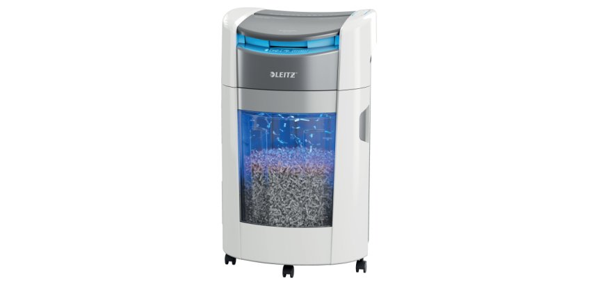 Destructora de papel de corte en partículas Leitz IQ OptiMax Autofeed Office 300 P4