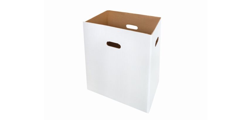 Caja de cartón para destructora HSM B34 52,9 x 45,7 cm