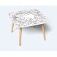 Table basse KIDS à colorier - Motif Ferme - Lot de 2