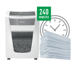 Destructeur de documents manuel Leitz IQ Office Pro - P5 coupe micro