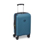 Delsey Freestyle - Valise extensible 55 cm bleu