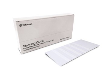Pack 10 Tarjetas de limpieza para detectores automáticos 155-S, 165-S y 185-S Safescan