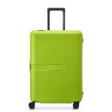 Valise 4 doubles roues 67 cm Color Block hardside citron
