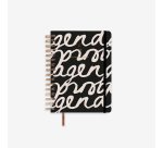 Agenda Escolar "Noir" Día página 2025-26