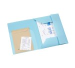 Chemise à élastique 3 rabats A4 polypropylène - MINERAL VIQUEL  - Coloris assortis