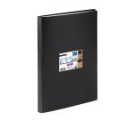 Protège-documents CREATIV'GALLERY VIQUEL polypropylène opaque A4 30 pochettes - 60 vues - noir