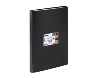 Protège-documents CREATIV'GALLERY VIQUEL polypropylène opaque A4 30 pochettes - 60 vues - noir