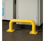 Barrières de protection droite HT 35 x L60 cm - Long. Hors tout 69 cm Tube Ø 89 x 3,2 mm d'épaisseur