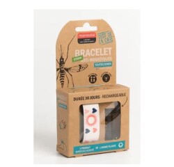 Manouka junior anti-mosquito bracelet 2 pieces/pack