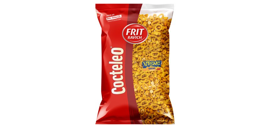 Bolsa Coctel Xtreme Teriyaki Wasabi Frit Ravich 1 Kg