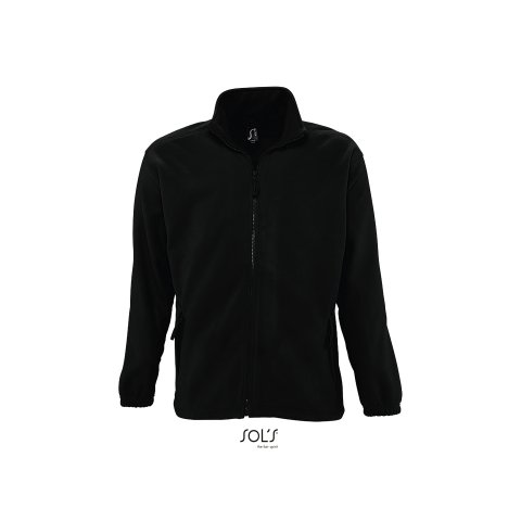 Forro polar hombre - talla S - Negro