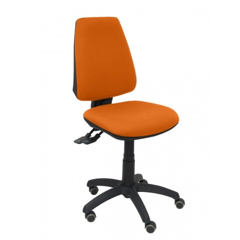 Elche S ruedas parquet tapizado - Naranja