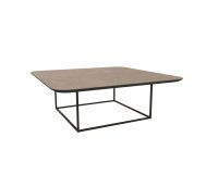 Lage vierkante tafel Milan B 87,5 cm