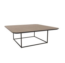 Lage vierkante tafel Milan B 87,5 cm