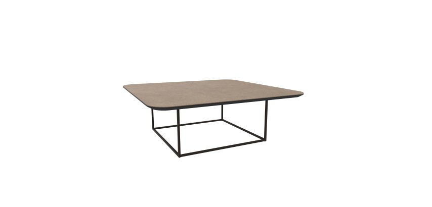 Table basse carrée MILAN L.87,5 cm