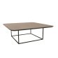 Table basse carrée MILAN L.87,5 cm