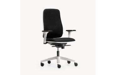 Ergonomic office chair WIN - with 4D armrests - adjustable seat depth - Synchronous mechanism