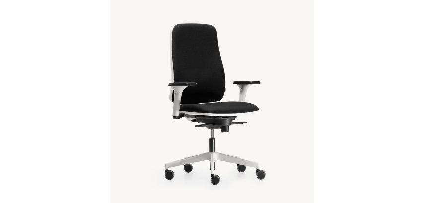 Chaise de bureau ergonomique WIN - avec accoudoires 4D - réglable profondeur d'assise - Mécanisme synchrone