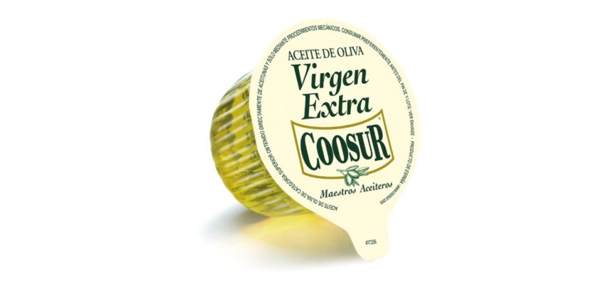 Aceite de Oliva Virgen Extra monodosis Coosur de 10 ml - Caja de 200 unidades