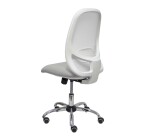 Cilanco blanca tela base cromada ruedas parqué