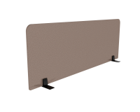 Panneau écran acoustique Agathe Flexmute - avec fixations pour bureau L 140 x H 50 cm