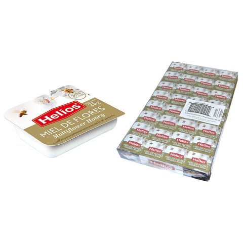 Miel mil flores Helios 25 g - Caja de 80 unidades