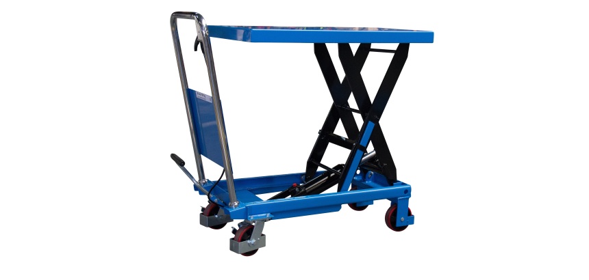 Table élévatrice manuelle simple ciseaux 500 kg