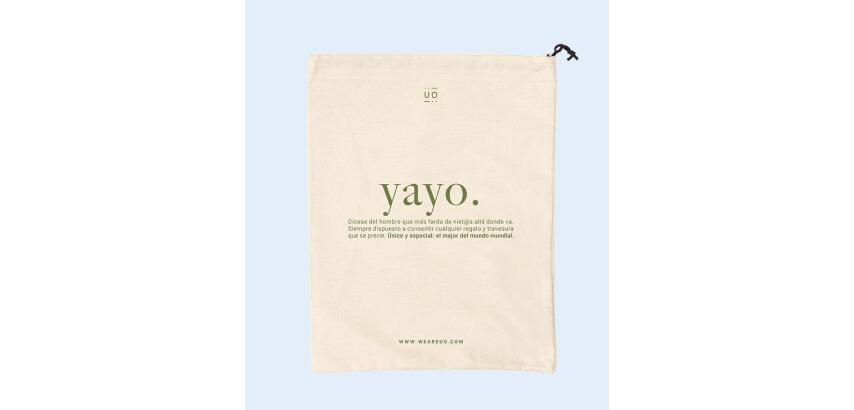 Bolsa Tela regalo "Yayo definición"
