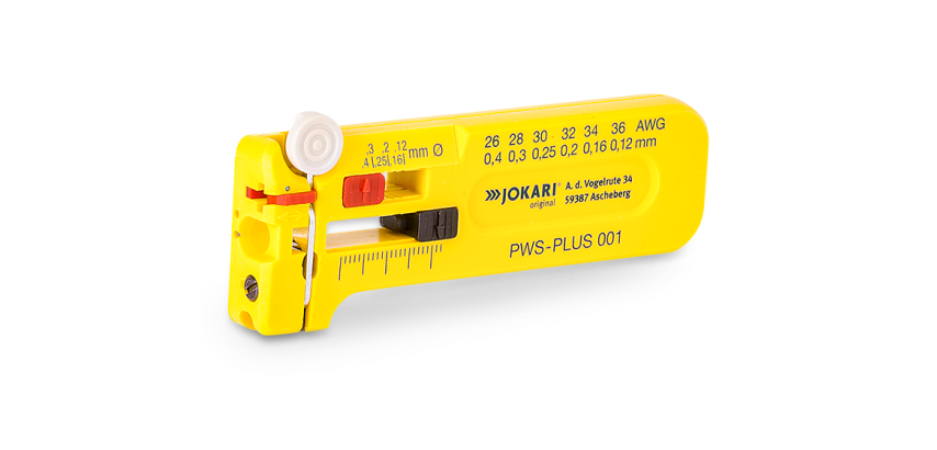 Micro-pince à dénuder de précision JOKARI – Pour fils Ø 0,12 à 0,40 mm