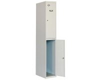 Taquilla monoblock-montada Simon Locker tandem 1/2 300 gris