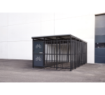 Abri vélo sécurisé Modèle 3x5m Décor Bambou