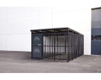 Abri vélo sécurisé Modèle 3x5m Décor Bambou