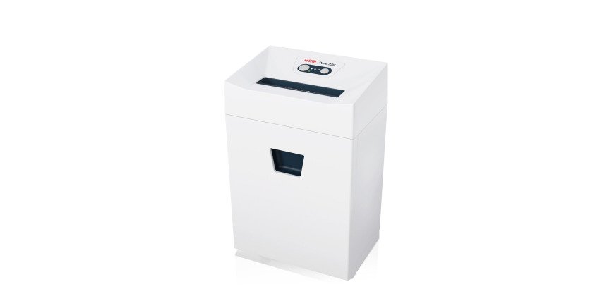 Destructora de documentos HSM Pure 320, nivel de seguridad 4, corte en partículas, 8 hojas
