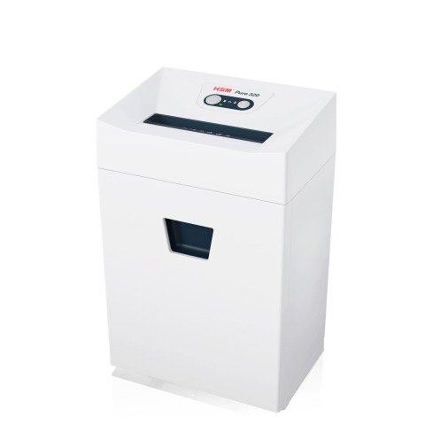 Destructora de documentos HSM Pure 320, nivel de seguridad 4, corte en partículas, 8 hojas