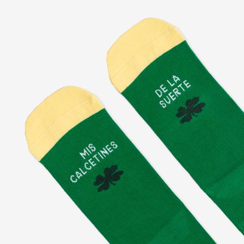 Calcetines "Mis calcetines de la suerte" GreenVibes talla 42-46