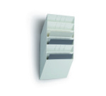 Trieur mural 6 cases FLEXIBOXX  Durable A4 paysage gris