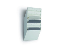 Trieur mural 6 cases FLEXIBOXX  Durable A4 paysage gris