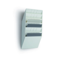 Trieur mural 6 cases FLEXIBOXX  Durable A4 paysage gris