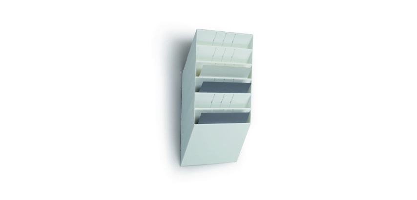 Trieur mural 6 cases FLEXIBOXX  Durable A4 paysage gris