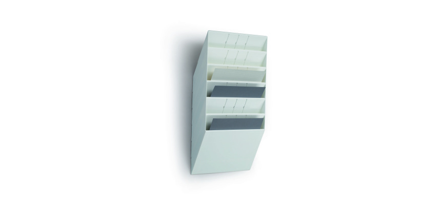 Trieur mural 6 cases FLEXIBOXX  Durable A4 paysage gris