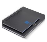 Notebook The Original, Couverture souple, A5, quadrillage 5x5 mm, 80 feuilles de 1 couleur, Miquelrius, Bleu.
