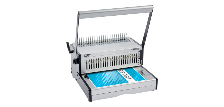 Encuadernadora manual de canutillo GBC CB30 Pro Capacidad 500 hojas A4